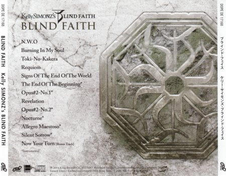 Kelly Simonz's Blind Faith - Blind Faith [Korean Edition] (2014)