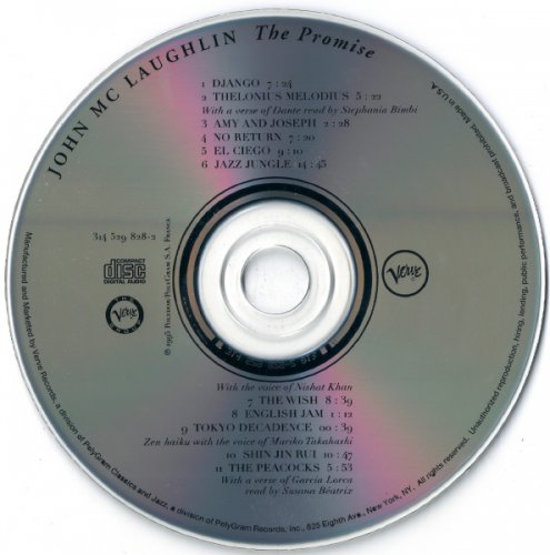 John McLaughlin &#8206;– The Promise (1995)