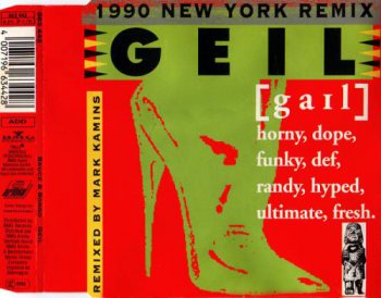 Bruce & Bongo - Geil (1990 New York Remix) (CD, Maxi-Single) 1990