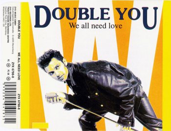 Double You - We All Need Love (CD, Maxi-Single) 1992