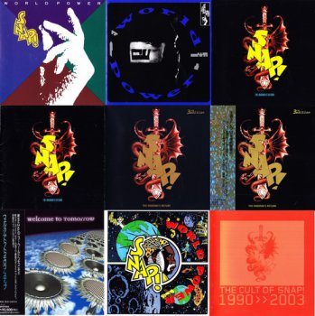 Snap! - 9 Albums US, EU & Japanese Release (1990, 1992, 1995, 2003 Logic Records)