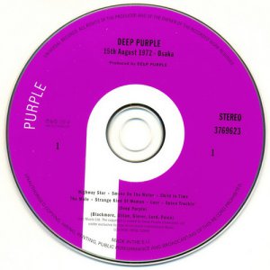 Deep Purple: 1972 Made In Japan - 4CD + DVD + 7'' Promo Single Box Set / Blu-ray Audio - Universal Musiс 2014