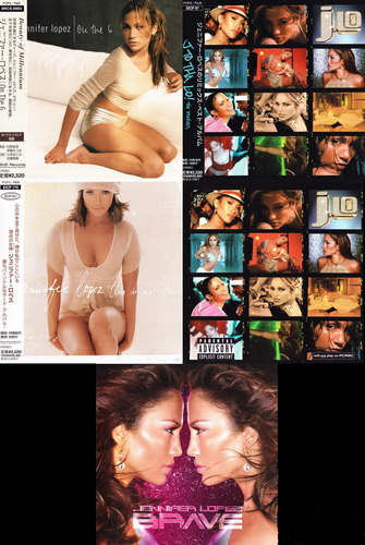 Jennifer Lopez - 5 Albums Japanese &  EU Release (1999, 2002, 2007 Sony Music Entertainment Inc.)