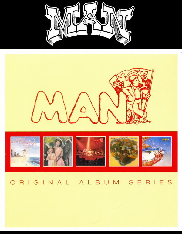 Man: Original Album Series - 5CD Box Set Parlophone Records 2014