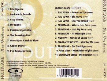 Fruitcake - Man Overboard [2CD] (2004)