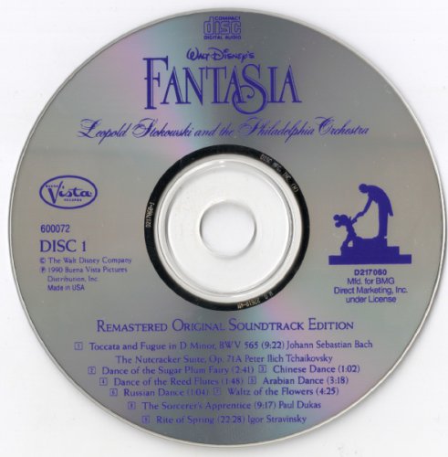 Walt Disney's FANTASIA/ Remastered Original Soundtrack Edition