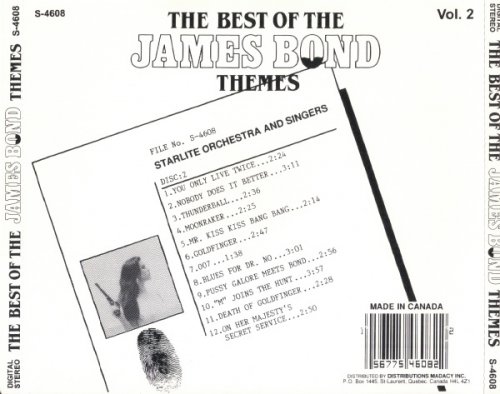 Starlite Orchestra And Singers - The Best Of The James Bond Themes Vol.1 & Vol.2