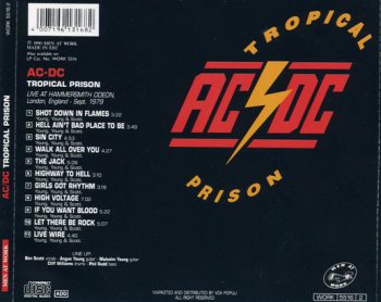 AC-DC - Tropical Prison 1979 (Bootleg/Men At Work 1990) 