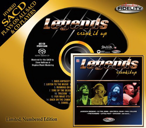 Legends: Crank It Up &#9679; Get It On / Hybrid SACD Audio Fidelity 2014