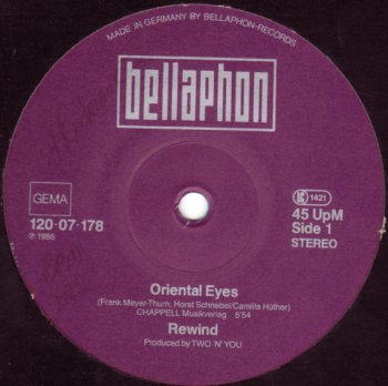 Rewind - Oriental Eyes (Vinyl, 12'') 1985