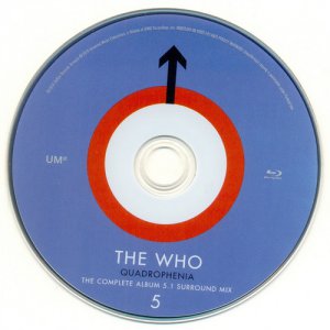 The Who • Quadrophenia: Live In London / 2SHM-CD + Blu-ray + Blu-ray Audio + DVD Box Universal Music Japan 2014