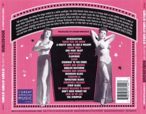 	The Johnny Staccato Band - Girls! Girls! Girls! The Best of Burlesque & Striptease Music