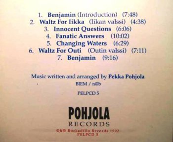 Pekka Pohjola - Changing Waters (1992)