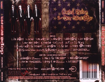 Dope - American Apathy (2CD) [Limited Edition] (2005)