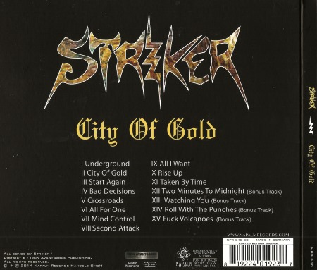 Striker - City Of Gold [Limited Edition] (2014)