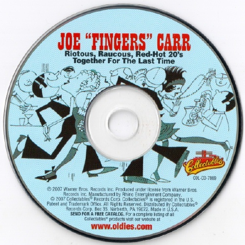 Joe "Fingers" Carr - The Riotous, Raucous, Red-Hot 20's/ Together For The Last Time (2007)