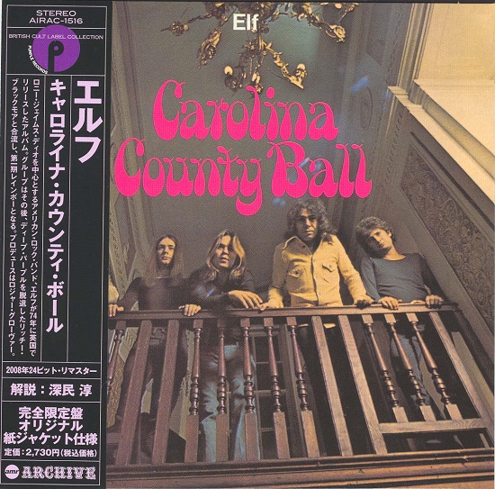 Elf (Ronnie James Dio) - Carolina County Ball [Japanese Edition, AIRAC-1516] (1974)
