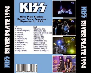 Kiss - River Plate   Bootleg  (1994) 2CDS