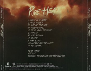 Audrey Horne - Pure Heavy [Japanese Edition] (2014)
