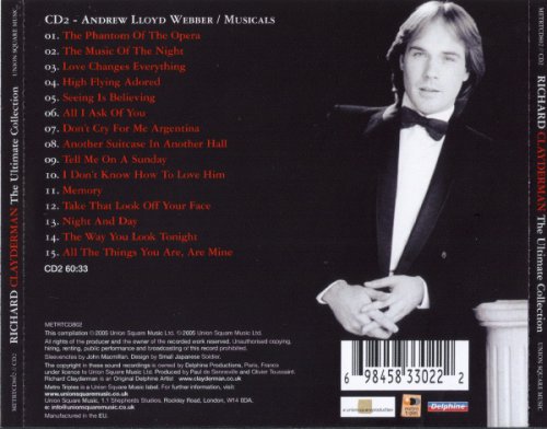 Richard Clayderman - The Ultimate Collection (3CD Box Set 2005)