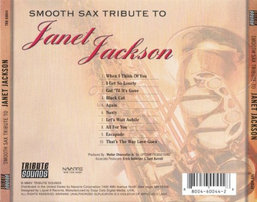 Smooth Sax Tribute to Janet Jackson (2002)