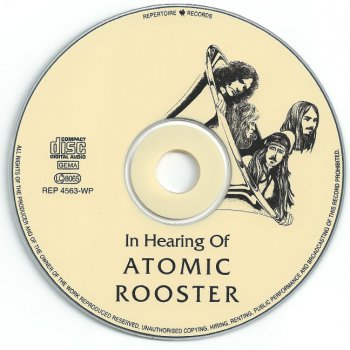 Atomic Rooster - "In Hearing Of" - 1971  (REP 4563 - WP + CMQCD 926)