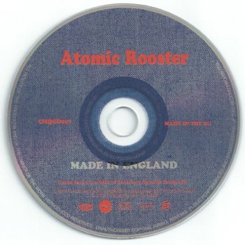 Atomic Rooster - "Made In England" - 1972  (CMQCD 927)