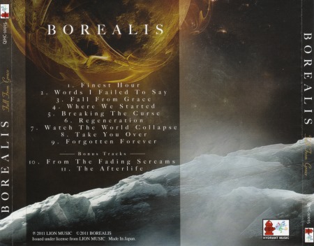 Borealis - Fall From Grace [Japanese Edition] (2011)