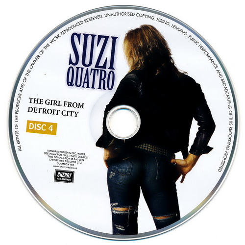 Suzi Quatro: The Girl From Detroit City - 4CD Box Set Cherry Red Records 2014
