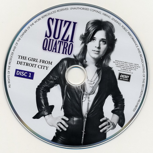 Suzi Quatro: The Girl From Detroit City - 4CD Box Set Cherry Red Records 2014
