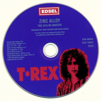 T. Rex: 2 Box Sets Edsel Records 2014