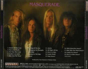 Masquerade - Masquerade [Japanese Edition] (1992) [2014]