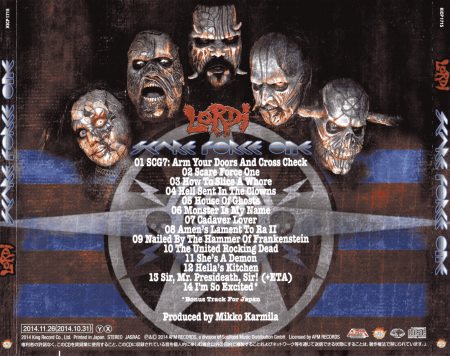Lordi - Scare Force One [Japanese Edition] (2014)