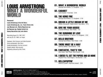 Louis Armstrong - What A Wonderful World [Japanese Edition] (1968)