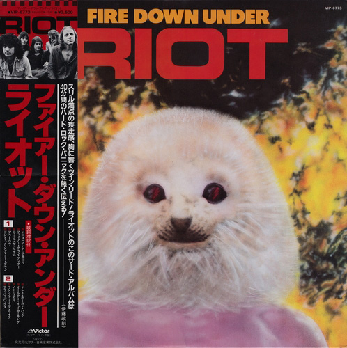 Riot - Fire Down Under [Victor, Jap, LP, (VinylRip 24/192)] (1981)