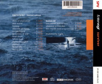 Funker Vogt - Survivor [2CD] (Limited Edition) (2002)