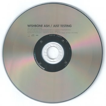 Wishbone Ash - "Just Testing" - 1980 (Japan, UICY-94495)