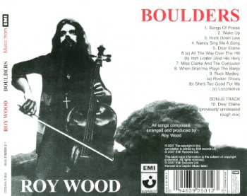 Roy Wood - Boulders (1973) [Reissue 2007] 