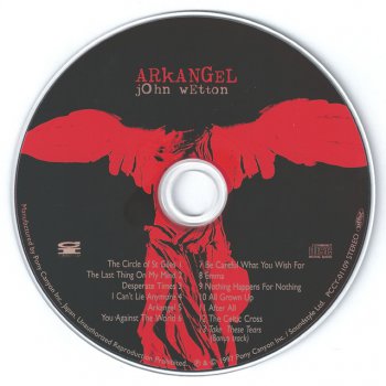 John Wetton - "Arkangel" - 1997 (Japan, PCCY-01109)