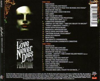Andrew Lloyd Webber - Love Never Dies 2CD (2010)