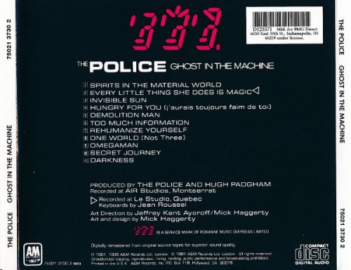 The Police - Ghost in the Machine (1981)