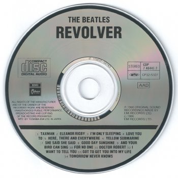 The Beatles - "Revolver" - 1966 (Japan, CP32-5327)