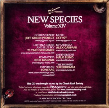 V/A - Classic Rock Society: New Species Volume XIV (2014) 