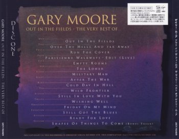 Gary Moore - Out In The Fields: The Very Best Of (2CD) [Japanese Edition] (1998) [2014]
