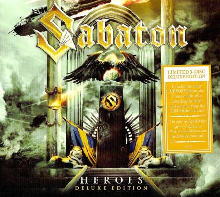 Sabaton - Heroes (Deluxe Edition) [3CD] (2015)