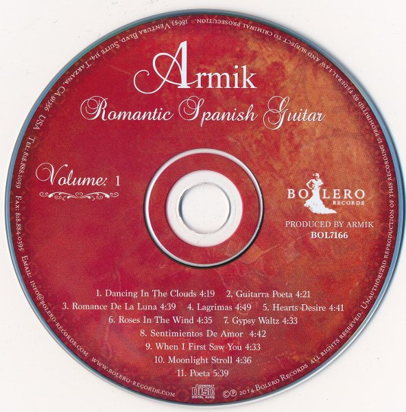 Armik - Romantic Spanish Guitar Vol.1 (2014)