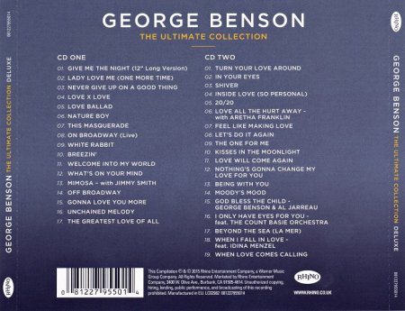 George Benson - The Ultimate Collection [2CD] (2015)
