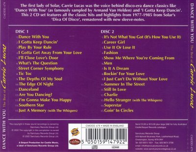Carrie Lucas - Dance With You - The Best Of [2CD] (2002)