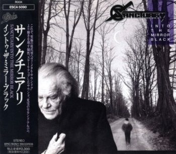 Sanctuary - Into The Mirror Black 1990 (Epic/Sony, Japan)