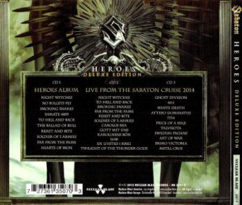 Sabaton - Heroes (Deluxe Edition) [3CD] (2015)